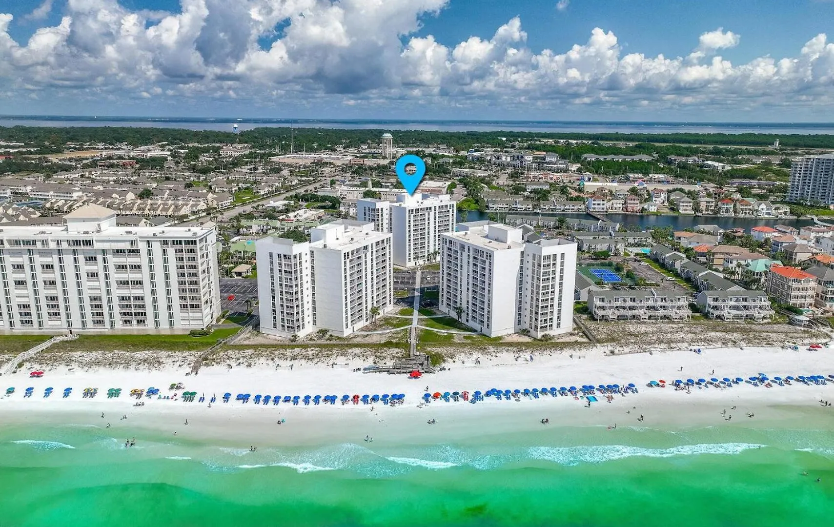 Shoreline Towers 3071 Gulf View Beach Access Destin Holiday home